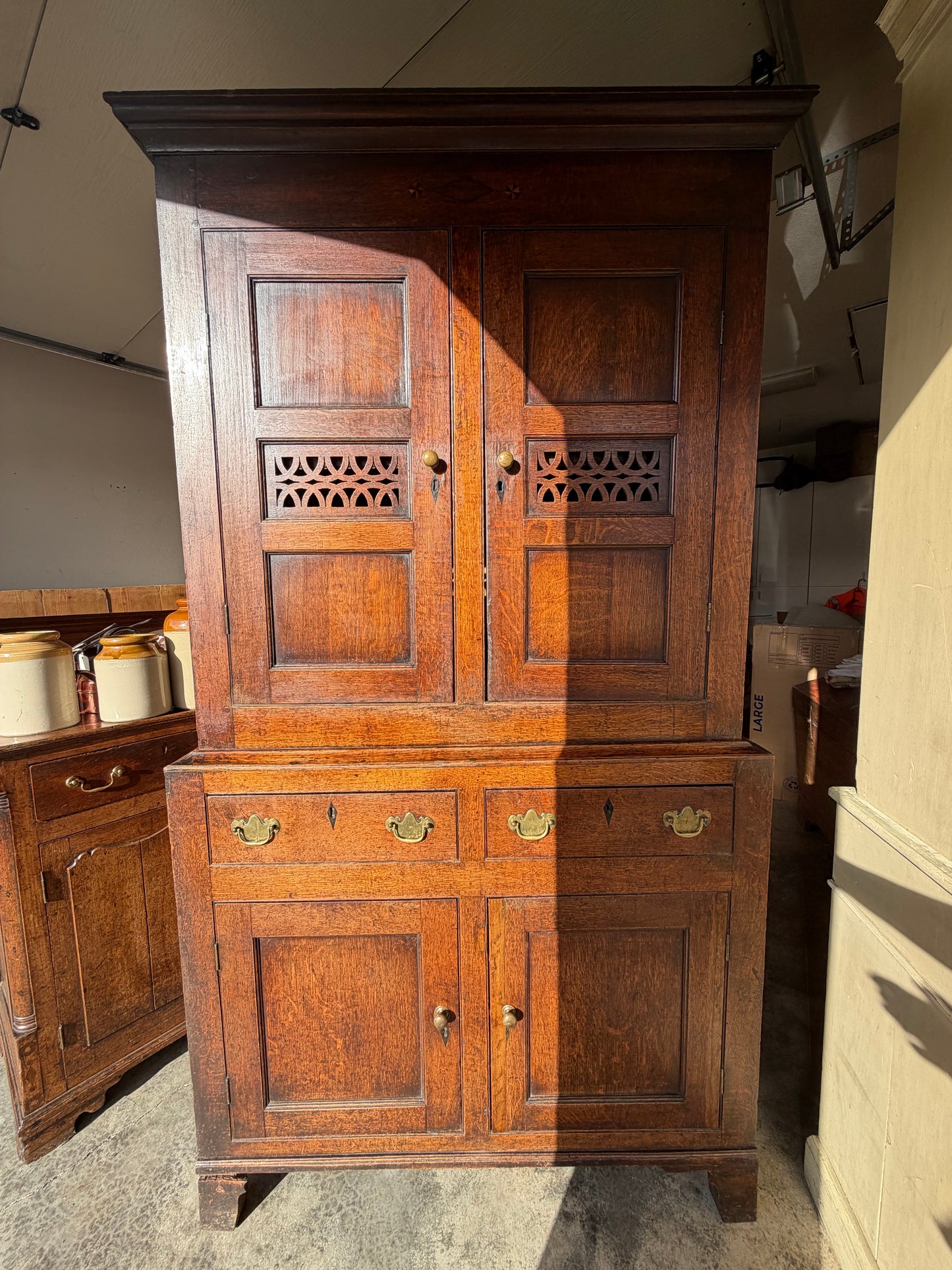 Georgian Welsh Bread & Cheese Cupboard C.1800’s