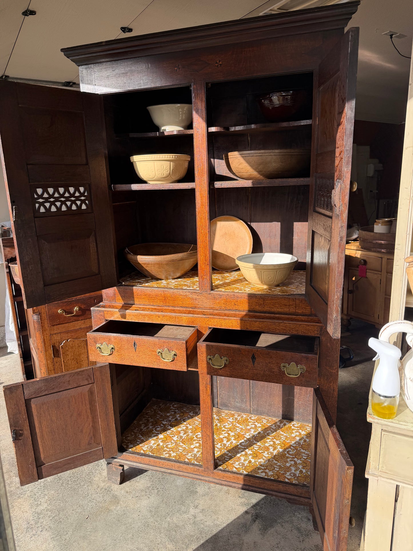 Georgian Welsh Bread & Cheese Cupboard C.1800’s