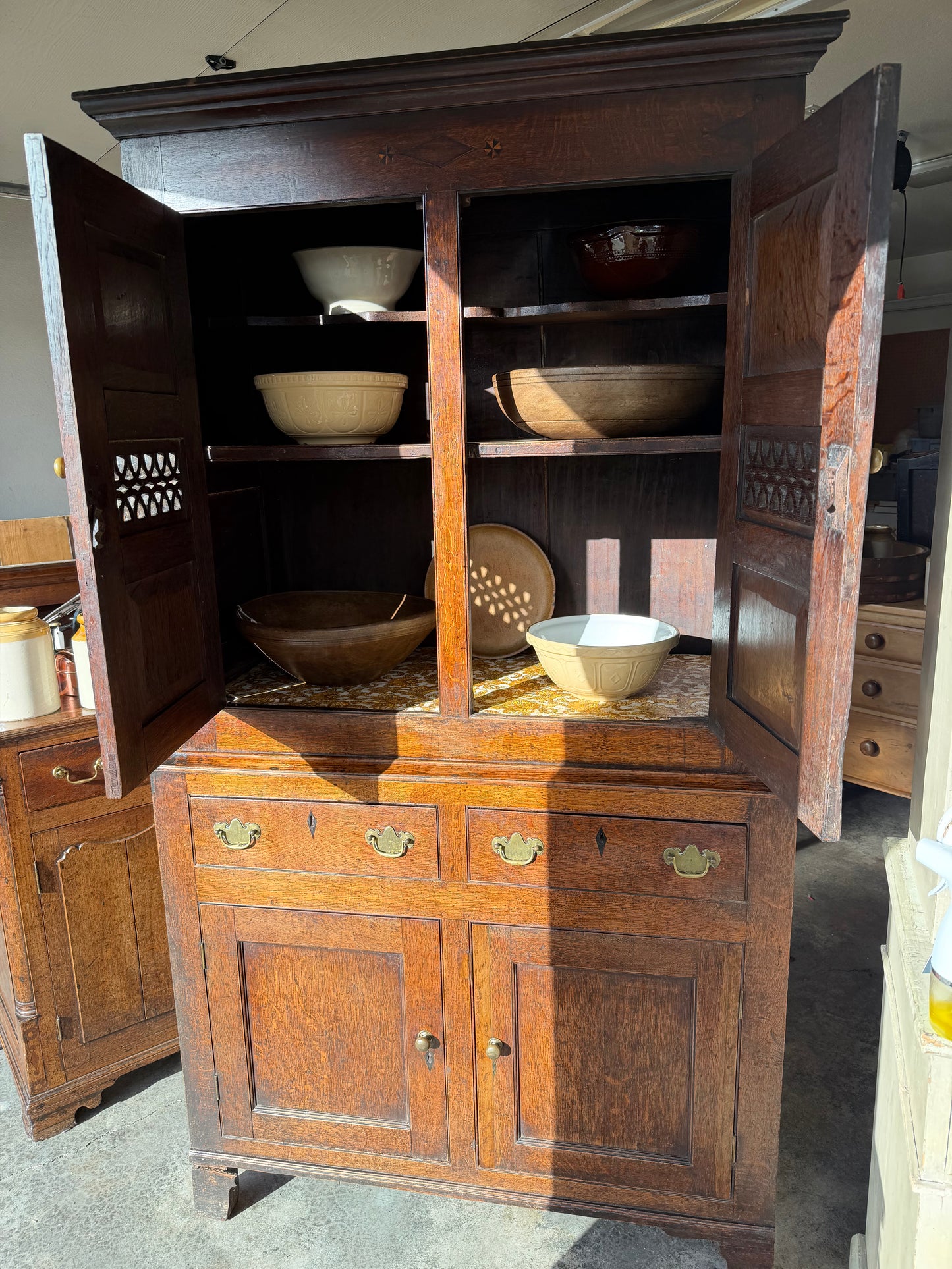 Georgian Welsh Bread & Cheese Cupboard C.1800’s