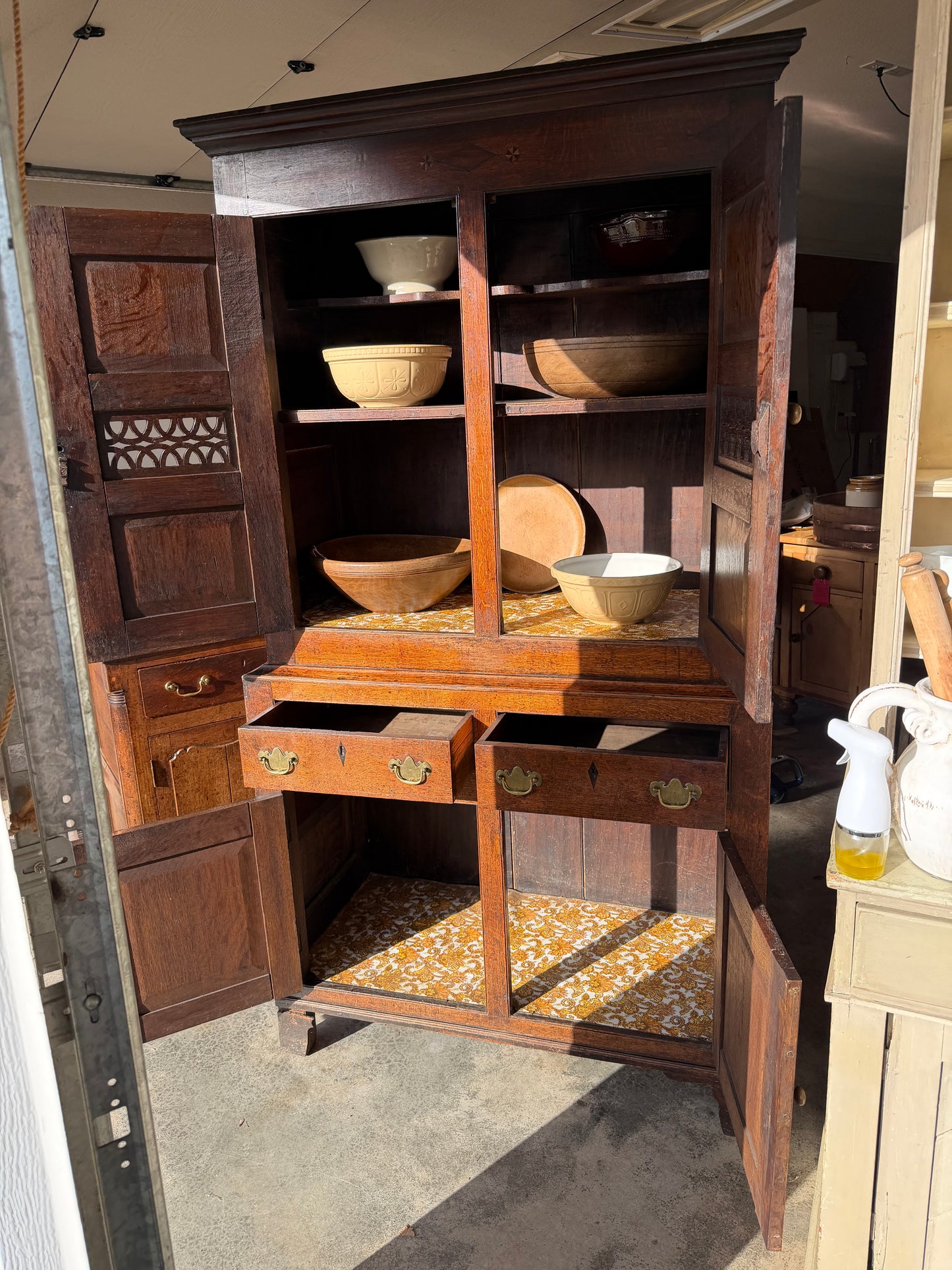Georgian Welsh Bread & Cheese Cupboard C.1800’s